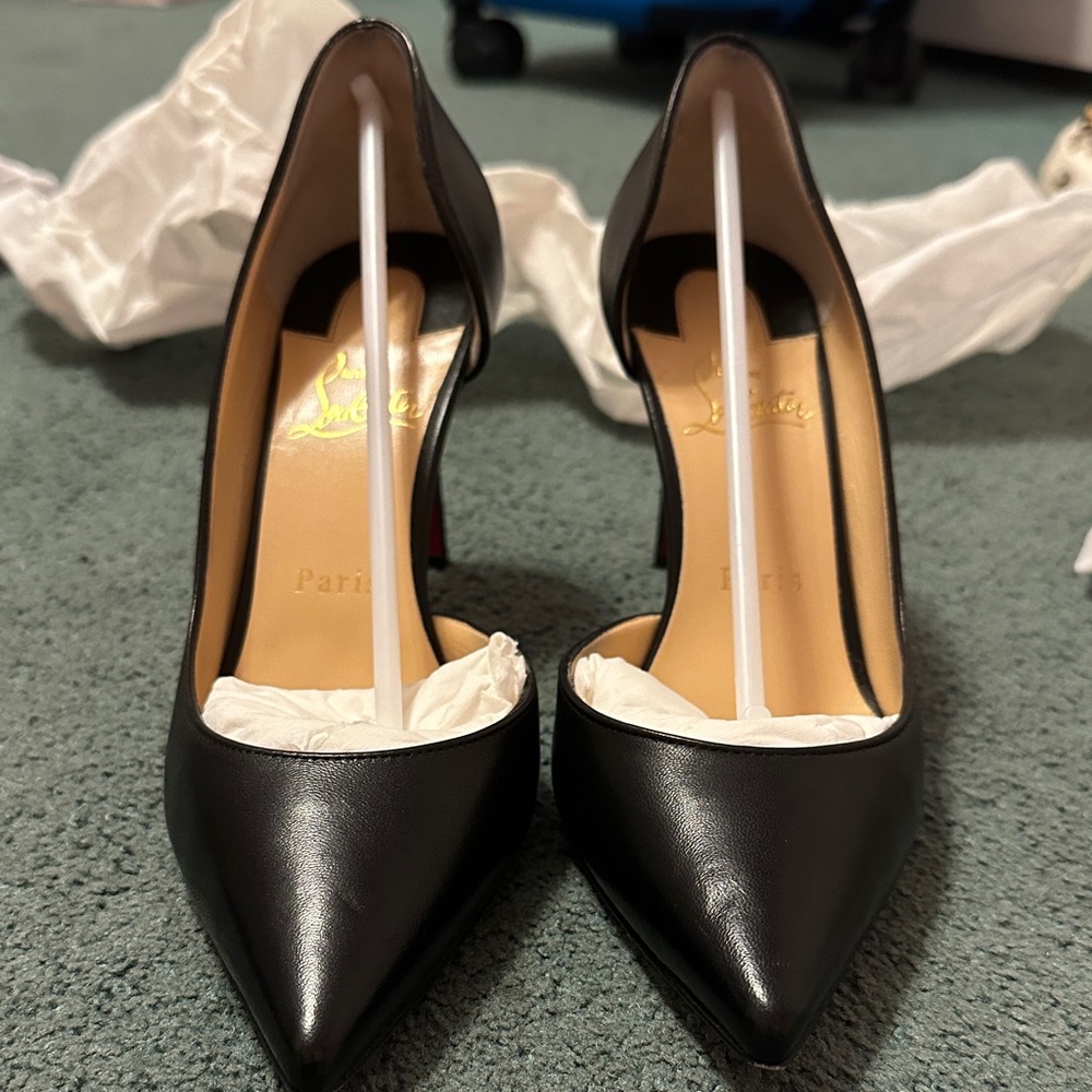 Christian Louboutin Black Iriza Hells